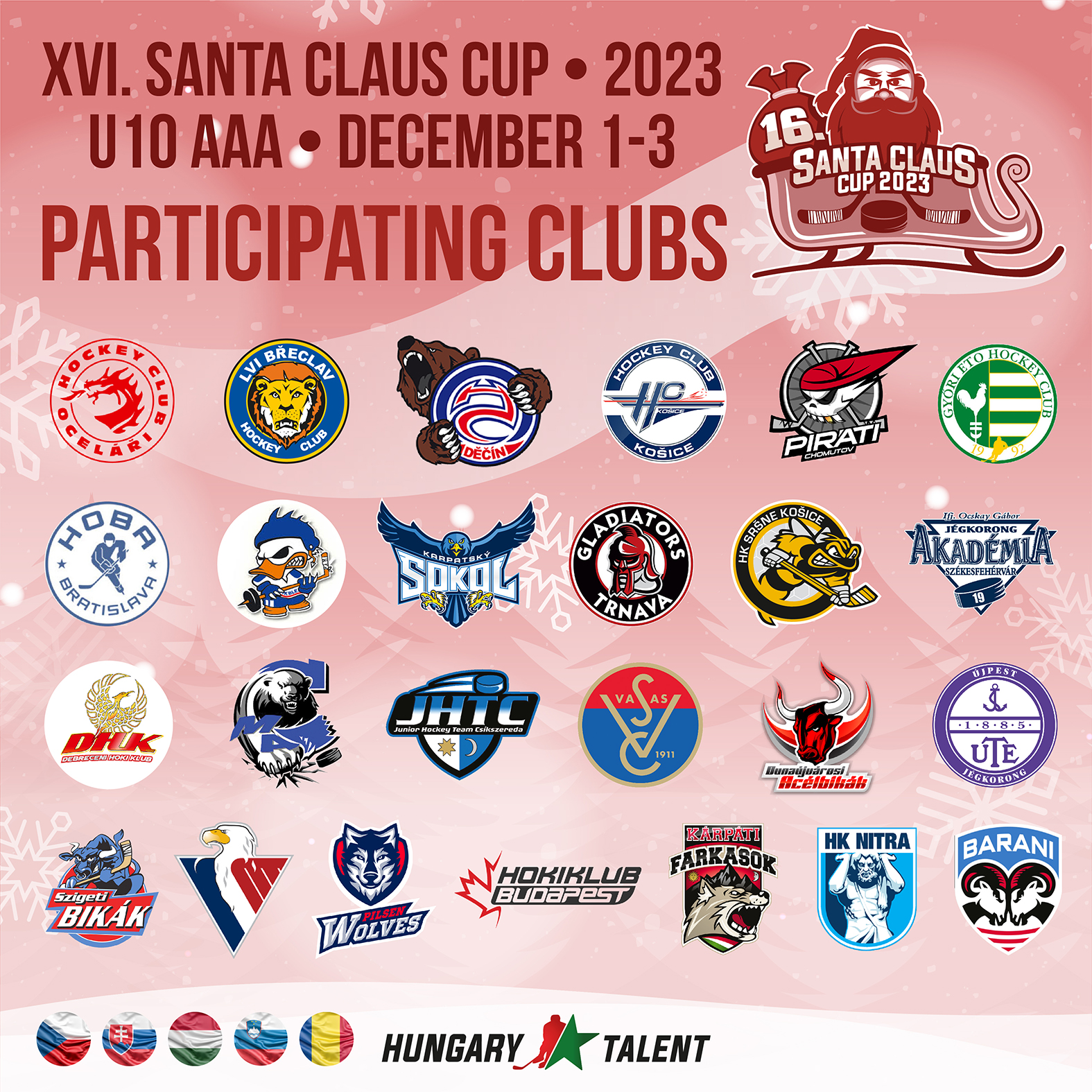 Bemutatjuk a 16. Santa Claus Cup AAA szintjét