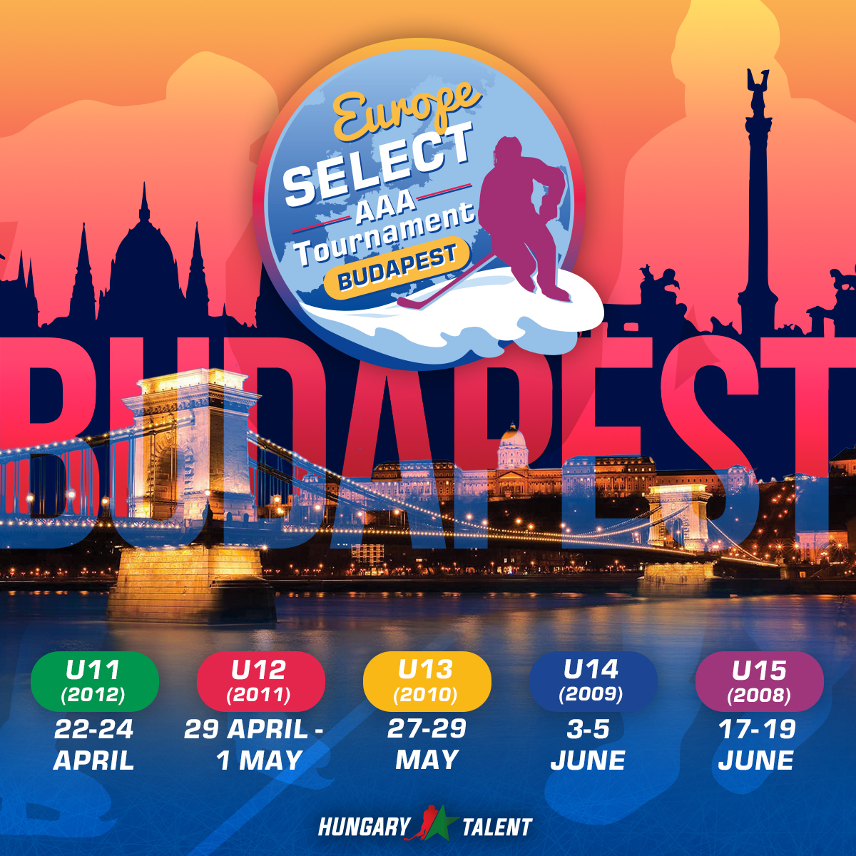 Budapestre költözik a Europe Select Tournament