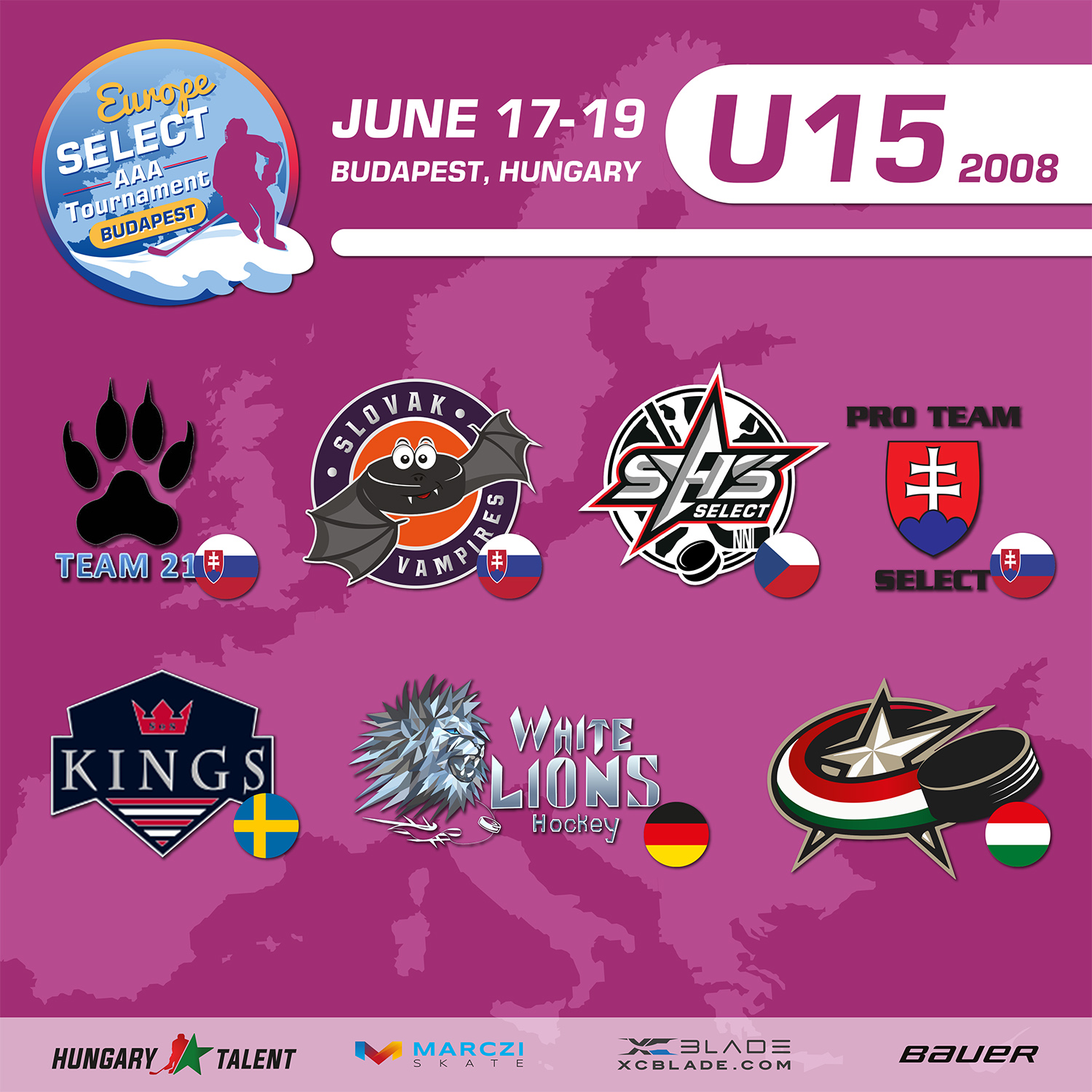 Europe Select Tournament Budapesten – ötödik alkalommal