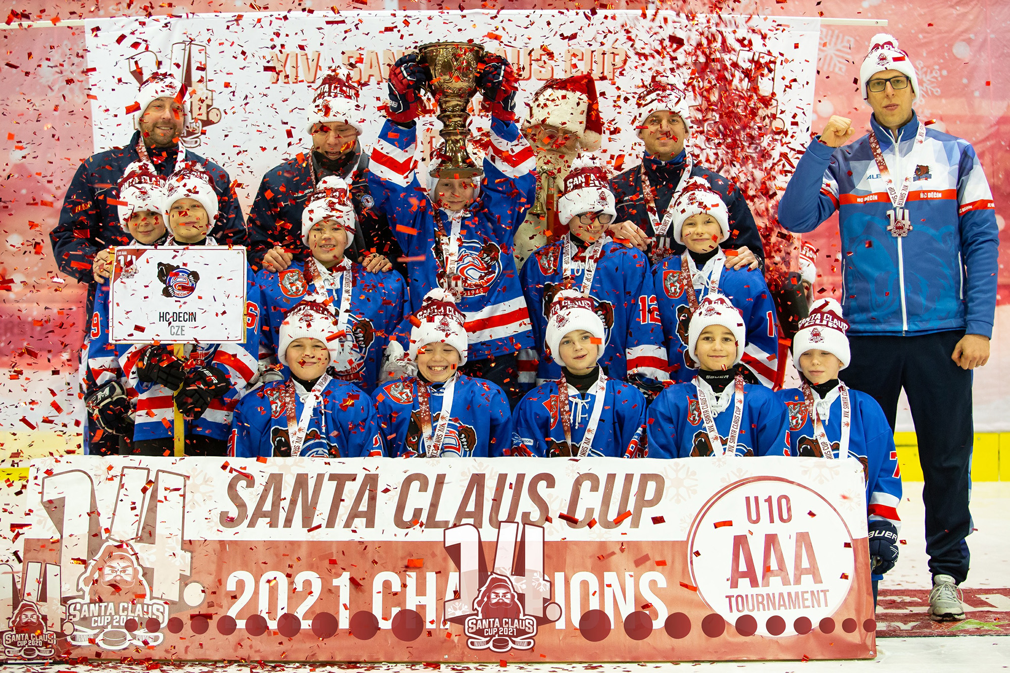 A cseh Decín veretlenül nyert a Santa Claus Cup-on